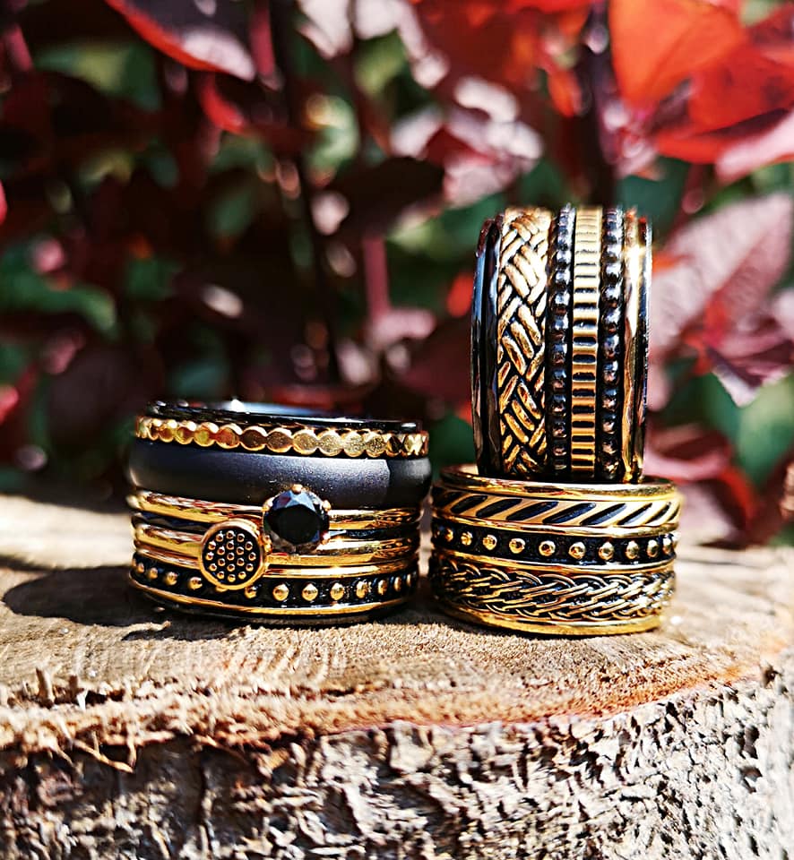 Bague anneau recouvrant