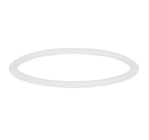Bague anneau recouvrant " Céramique " Blanc  - Ixxxi