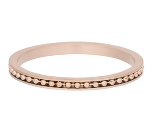 Bague anneau couvrant " Mambo " Rose Gold - Ixxxi