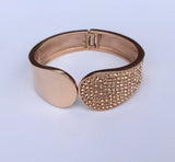 Bracelet " Zirconium " Rose Gold  - Les cordes