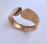 Bracelet " Zirconium " Rose Gold  - Les cordes